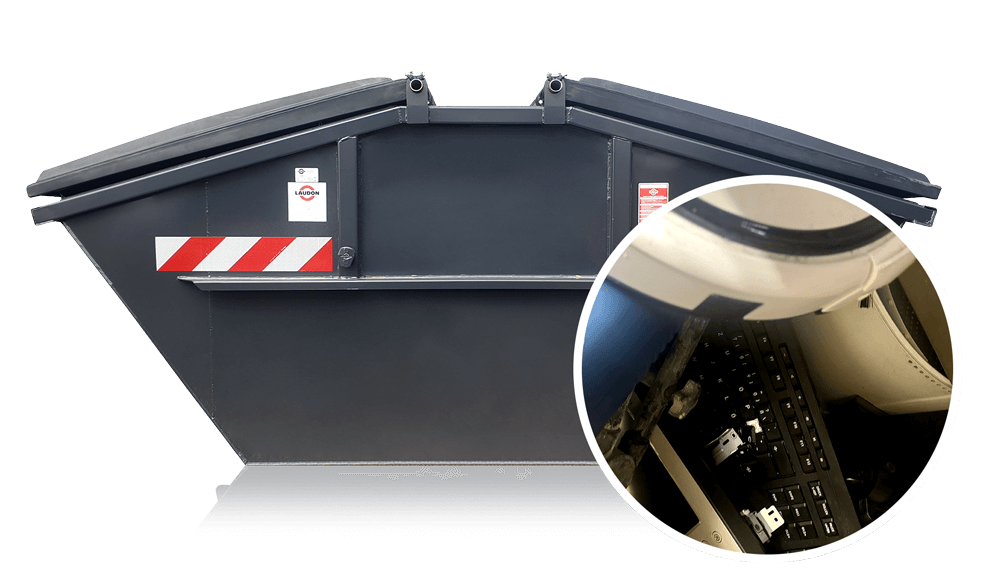 Bild Container Elektroschrott