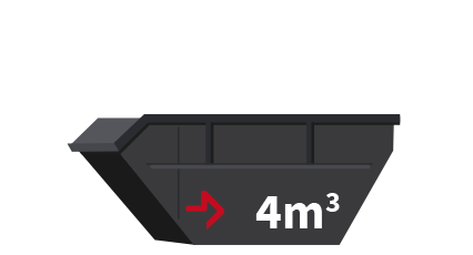 Abfallcontainer 4m³